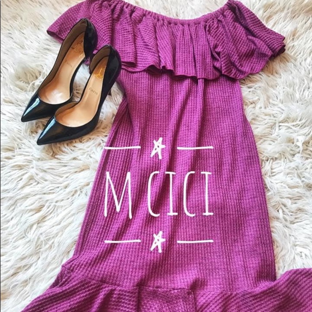 Flounce dress